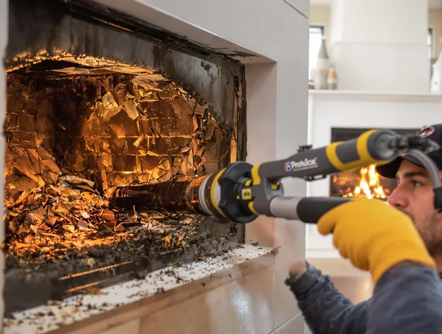 Professional chimney cleaning by Fontana Chimney Sweep in Fontana, CA