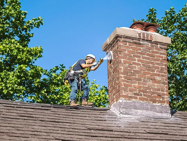 Fontana Chimney Sweep performing an inspection with advanced tools in Fontana, CA